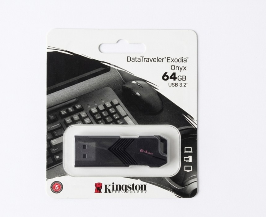 Pendrive Kingston DataTraveler Exodia Onyx 64GB USB 3.2 Gen 1 (DTXON/64GB) - imagen 1
