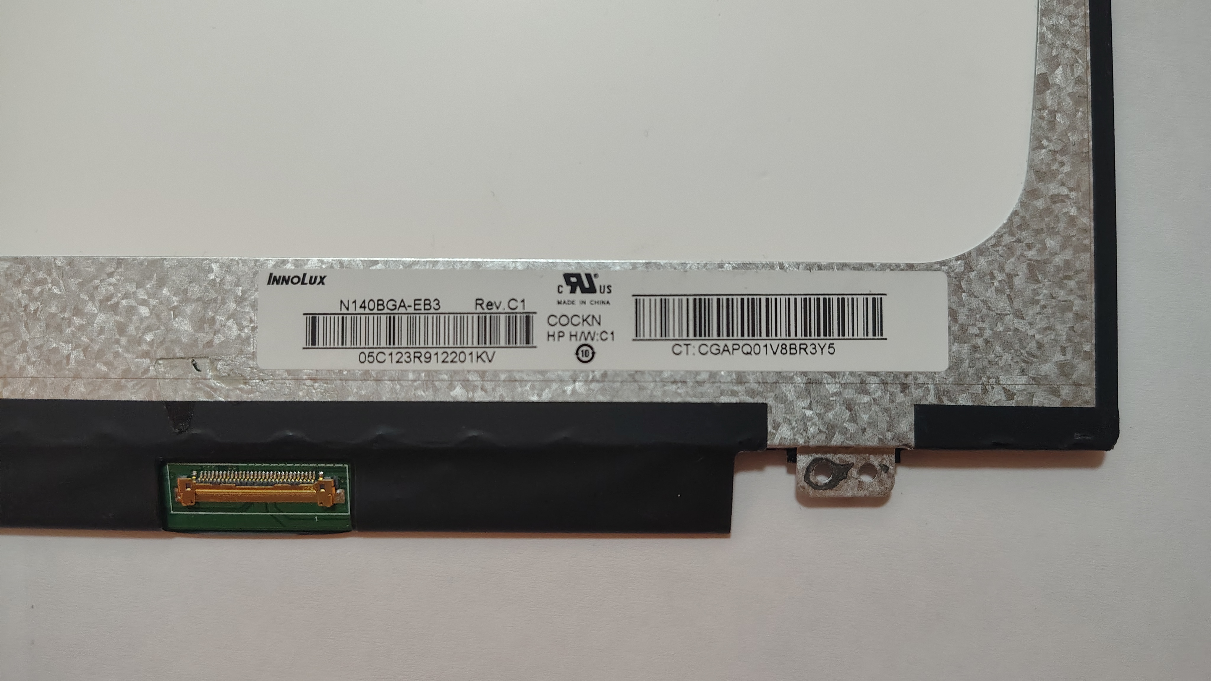 Pantalla Notebook 14.0" Slim HD 30 Pines N140BGA-EB3 Brilante - imagen 3