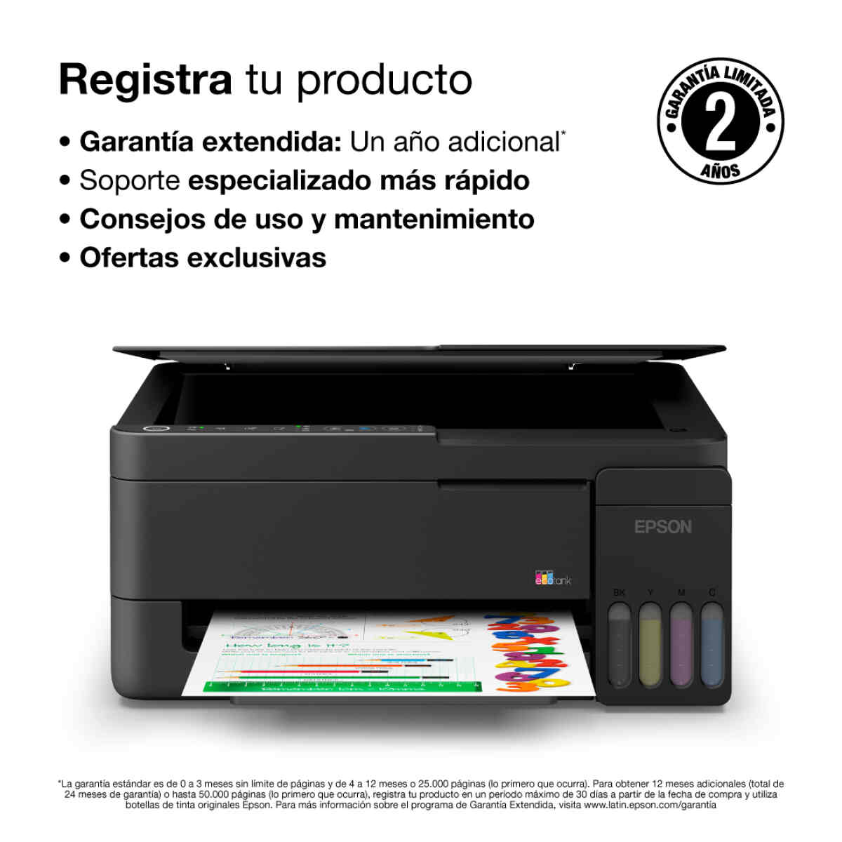 Impresora Multifuncional Epson EcoTank L3350 Wi-Fi Tinta Continua (C11CL62306) - imagen 2
