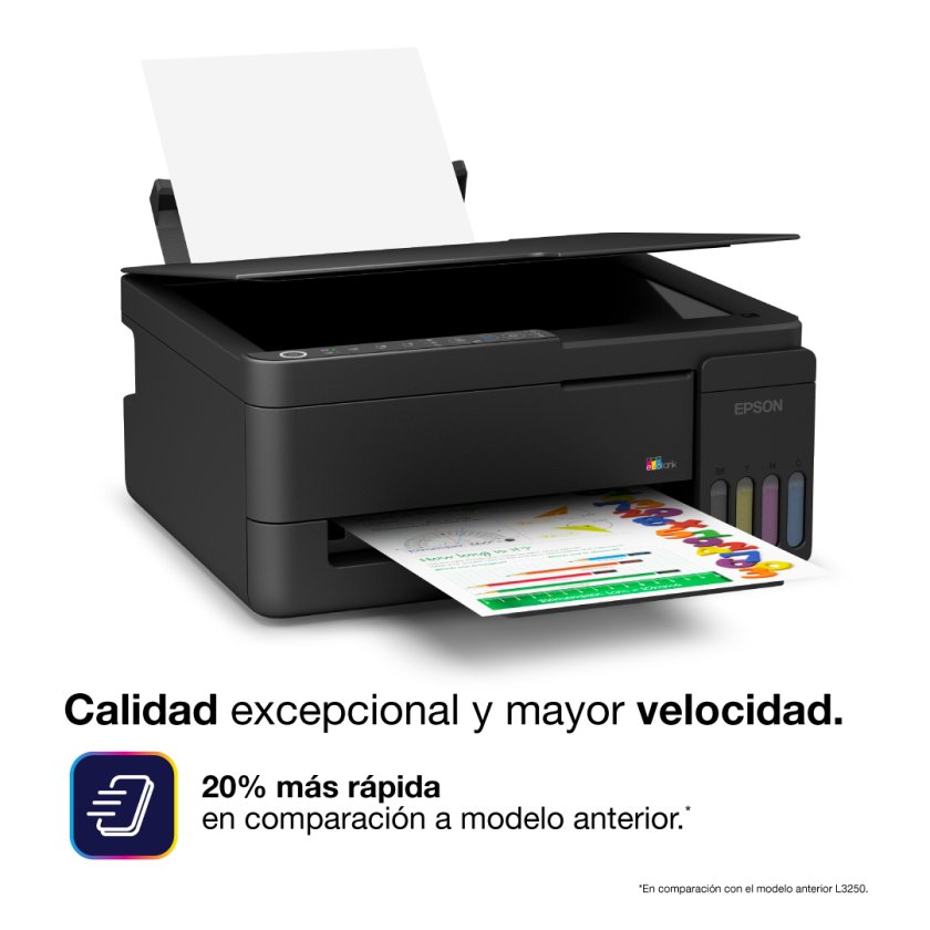Impresora Multifuncional Epson EcoTank L3350 Wi-Fi Tinta Continua (C11CL62306) - imagen 3