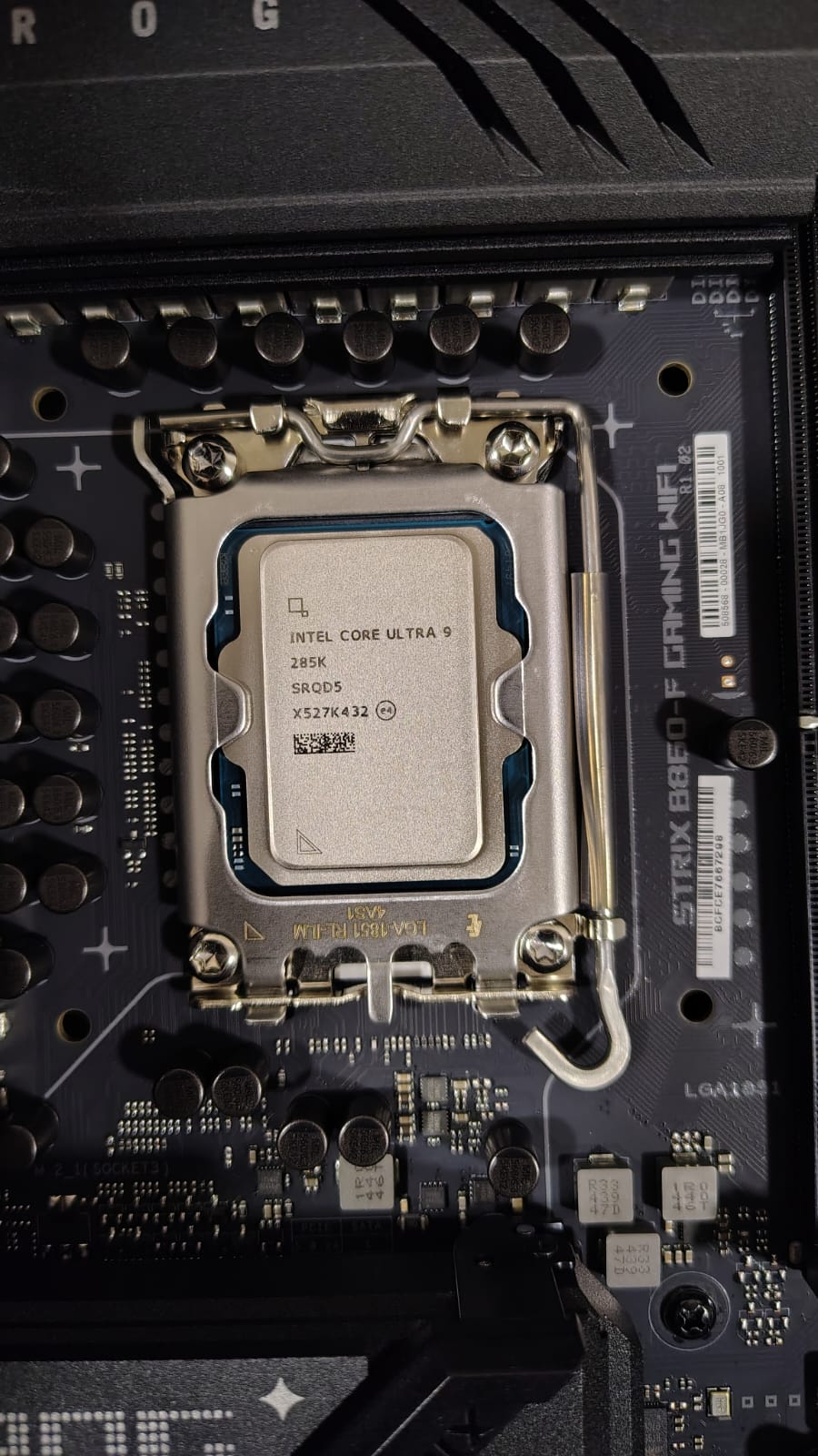 Instalación Core Ultra 9