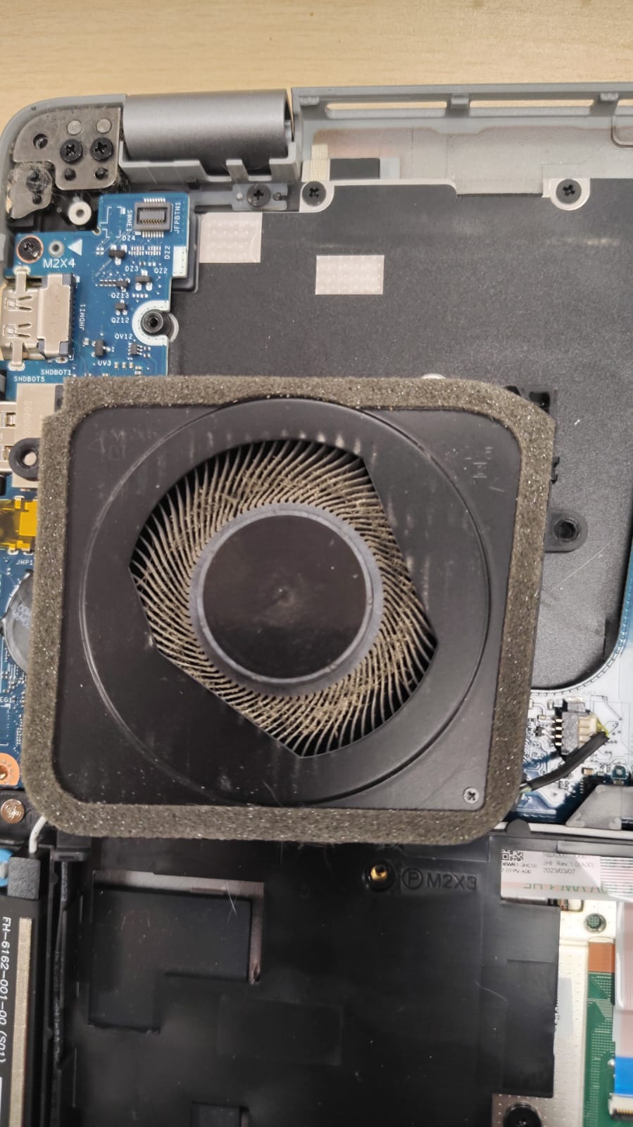 Cambio de ventilador notebook Dell