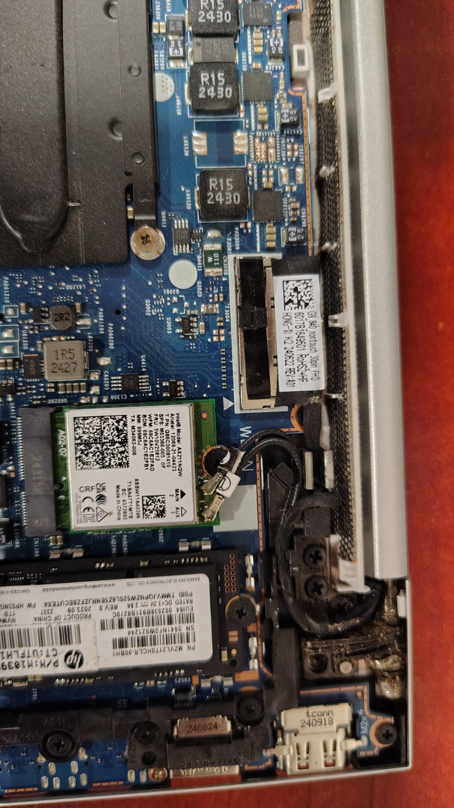 Cambio de antena Wifi notebook HP