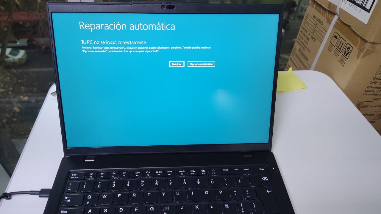 Reparación de Windows